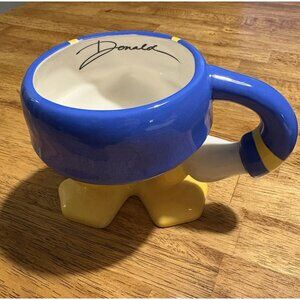 WALT DISNEY Parks Exclusive Donald Duck‎ Signature Ceramic Coffee Mug NEW